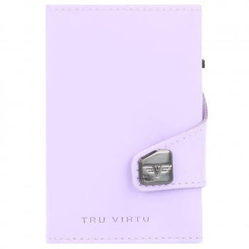 Tru Virtu Click & Slide Credit Card Wallet RFID lilac matt/silver (241040003-16)
