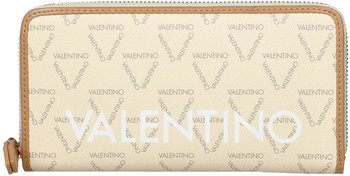 Valentino Bags Liuto Zip Around Wallet beige