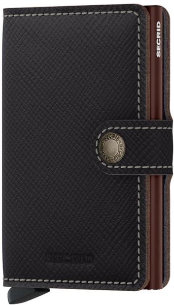 Secrid Miniwallet saffiano brown