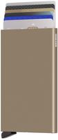 Secrid Card Protector Color Sand Kartenetui aus Aluminium, Farbe: Sand, f&uuml;r 4 Karten