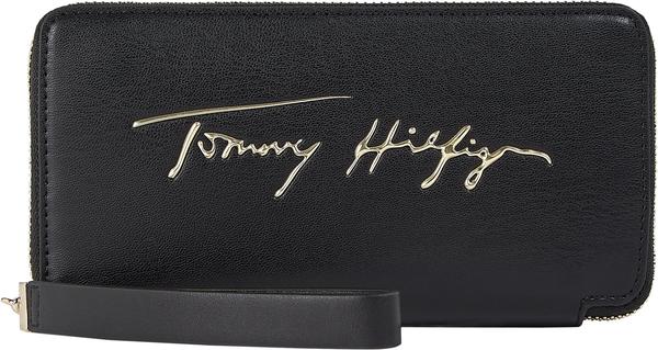 Tommy Hilfiger Iconic Tommy Large Zip Around Wallet (AW0AW10556) black