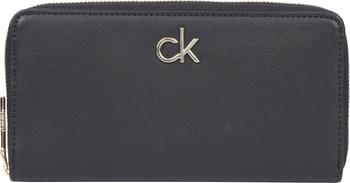 Calvin Klein Recycled Zip Around Wallet (K60K608346) black