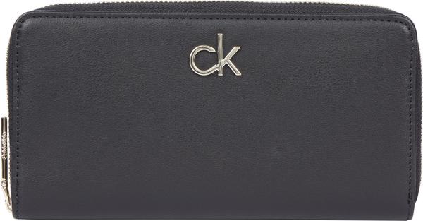 Calvin Klein Recycled Zip Around Wallet (K60K608346) black