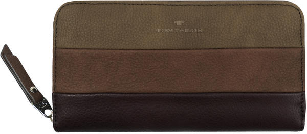 Tom Tailor Ellen, Long Zip Wallet, Mixed Brown (28079 136)