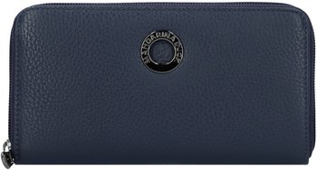 Mandarina Duck Mellow Leather Zip Around Wallet L (P10FZP61) dress blue