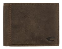 camel active Geldb&ouml;rse "Vietnam" aus robustem Hunter-Leder und doppelten Ziern&auml;hten