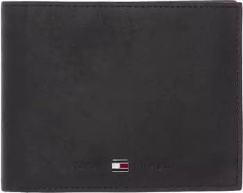 Tommy Hilfiger Trifold-Brieftasche aus Leder (AM0AM00665) black