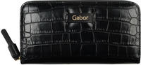 Gabor Livia, Long Zip Wallet, Croco Black (8739 105)
