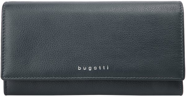 Bugatti Lady Top Wallet With Flap (496103) dark blue