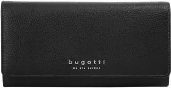 Bugatti Linda Wallet With Flap black