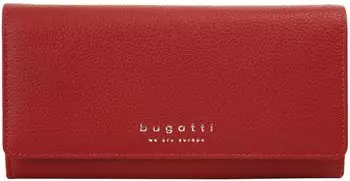 Bugatti Linda Wallet With Flap red