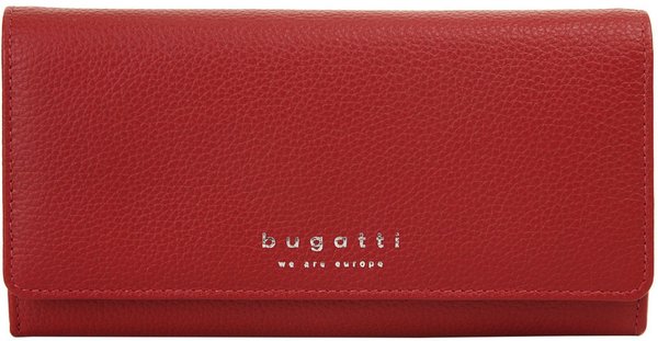 Bugatti Linda Wallet With Flap red