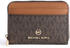 Michael Kors Jet Set Small Logo Wallet (34S1GT9Z1B) brown