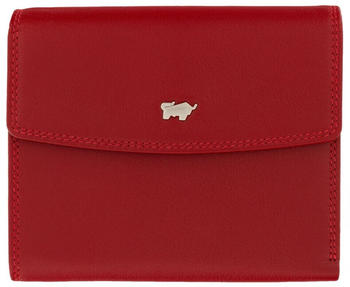 Braun Büffel Golf Wallet M red