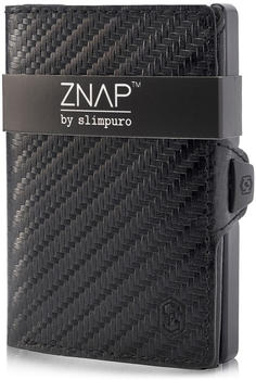 slimpuro Znap Slim Wallet 4/8 Cards carbon