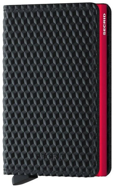 Secrid Slimwallet cubic black red