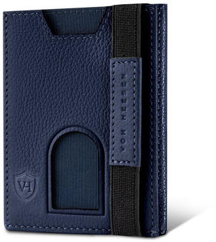 Von Heesen Whizz Wallet with Elastic Band and Mini Coin Pocket blue