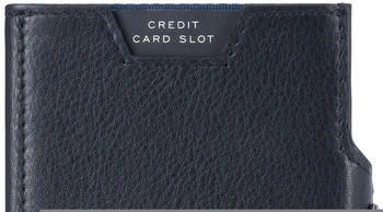 Von Heesen Whizz Wallet with Push Button and Mini Coin Pocket black