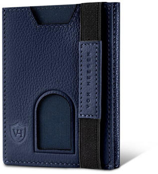 Von Heesen Whizz Wallet with Elastic Band and XL Coin Pocket blue