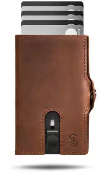 SLIMJACK Jackster Wallet dark brown
