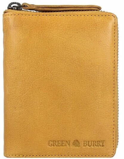 Greenburry Vintage Washed Wallet yellow (2907-45)