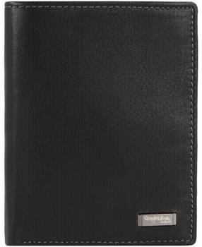 Greenland Black Nappa Wallet RFID black (3036)