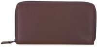 MyWalit Large Double Zip Around Purse cacao (375)