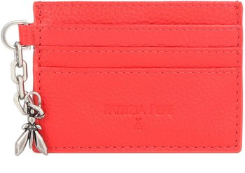 Patrizia Pepe Credit Card Wallet lipstick red/silver (8Q0007-L001-FC87)