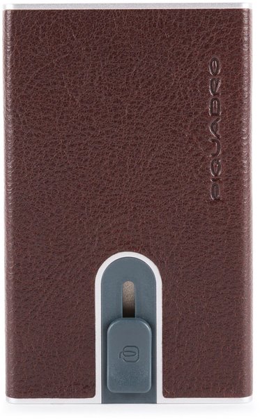 Piquadro B2S Credit Card Wallet RFID dark brown (PP4825B2SR-TM)