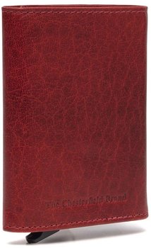 The Chesterfield Brand Antique Buff Paris Credit Card Wallet RFID red (C08-0441-04)