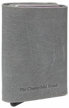 The Chesterfield Brand Antique Buff Paris Credit Card Wallet RFID light grey (C08-0441-08)