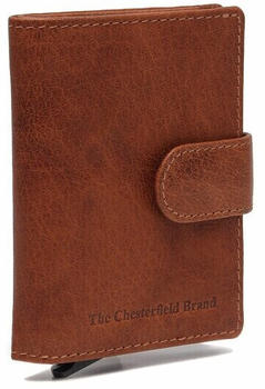 The Chesterfield Brand Antique Buff Prague Credit Card Wallet RFID cognac (C08-0442-31)