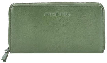 Greenburry Vintage Washed Wallet (2906) emerald green