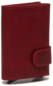 The Chesterfield Brand Antique Buff Portland Credit Card Wallet RFID red (C08-0443-04)
