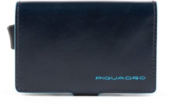 Piquadro Blue Square Credit Card Wallet RFID night blue (PP5472B2R-BLU2)