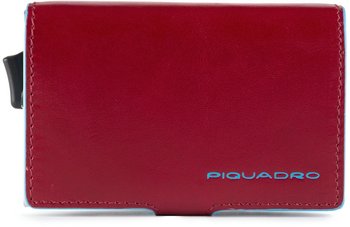 Piquadro Blue Square Credit Card Wallet RFID red (PP5472B2R-R)