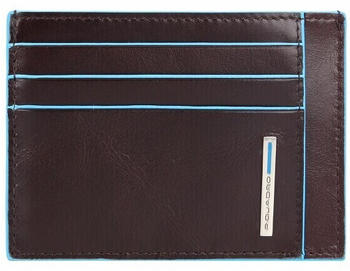 Piquadro Blue Square Credit Card Wallet RFID mahogany (PP2762B2R-MO)