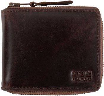 Buckle & Seam Grind Wallet brown (1120GRI000BLU)