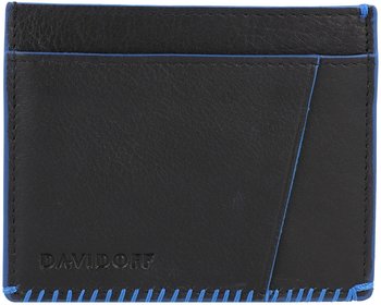 Davidoff Home Run Wallet RFID black/blue (23492)