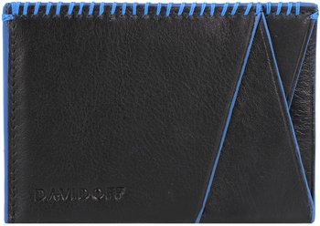 Davidoff Home Run Credit Card Wallet RFID black/blue (23494)