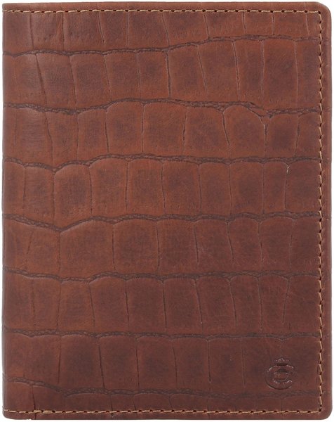 Esquire Croco Wallet RFID brown (047812-02)