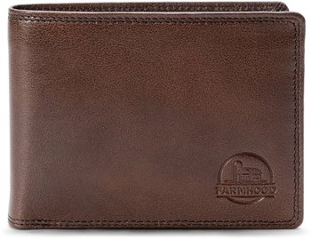 Farmhood Memphis Wallet RFID dark brown (FH01023-03)