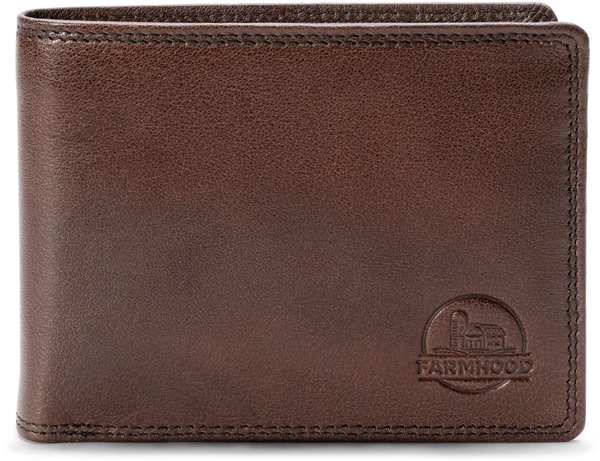 Farmhood Memphis Wallet RFID dark brown (FH01023-03)