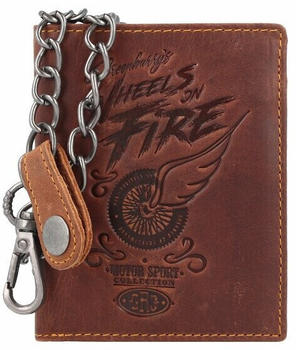 Greenburry Racing Collection Richmond Wallet RFID brown (0842-25)