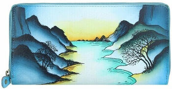 Greenland Nature Art+Craft Wallet RFID hand-painted (8331)