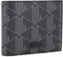 Lacoste The Blend Wallet allover monogram noir gris (NH3697LX-H45)