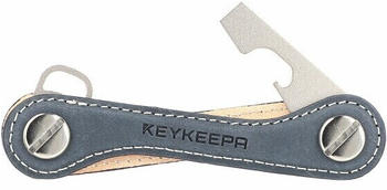 KEYKEEPA Leather Key Manager 1-12 Keys nubuk blue (KK-NL-BLUE-ORG)
