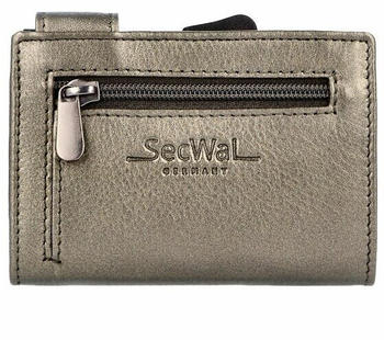 SecWal Credit Card Wallet Wallet RFID grey (SW1Metallic-30)