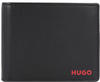 Hugo Subway Trifold Geldbörse Leder 11 cm black2