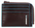 Piquadro Blue Square Credit Card Wallet RFID mahogany (PP4822B2R-MO)